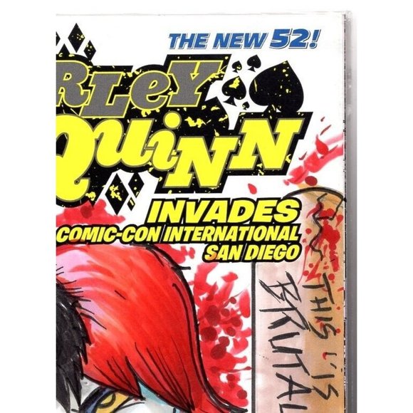 ONE-OF-A-KIND HAND-DRAWN, INKED AND COLORED SKETCHCOVER COMIC by Dan Nokes - RR - Picture 3 of 7
